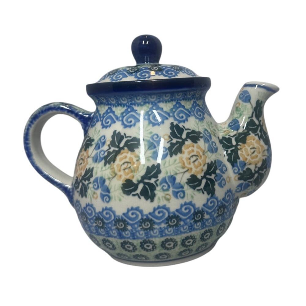Ceramika Artystyczna Unikat Polish teapot  #1178